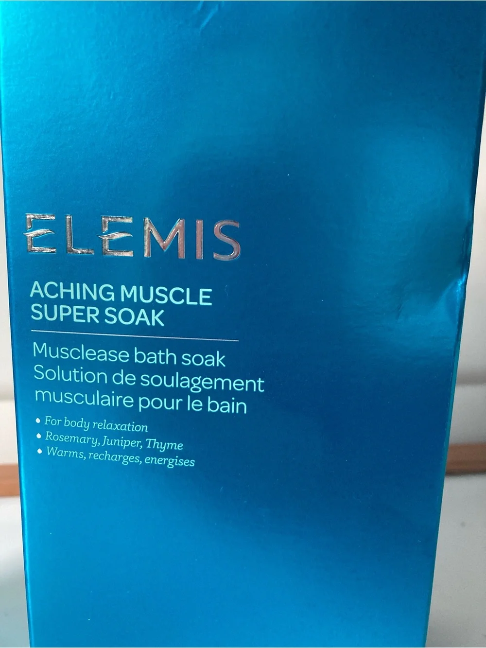 Elemis Aching Super Soak - Musclease Bath Soak, Gel 13.5 Oz, 400 ml, BRAND NEW!